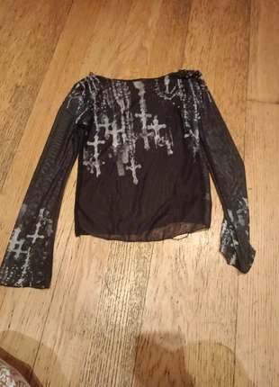 camiseta gótica cruces, marque: goth, état: Neuf sans étiquette, taille: Taille unique, 8,00 €, 9,10 € Protection acheteurs incluse