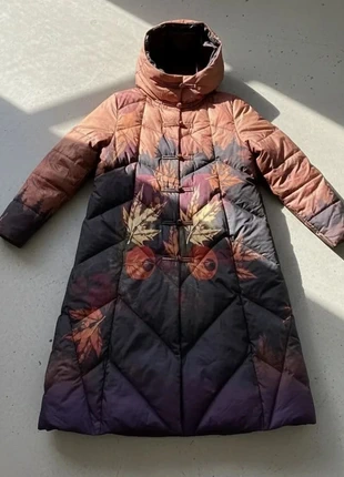 Doudoune longue imprimée – automnale, chaude, artistique, douce, marque: Atelier Lysandra, état: Très bon état, taille: M / 38 / 10, 169,90 €, 179,10 € Protection acheteurs (Pro) incluse