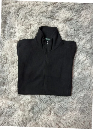 Pull à Manches Longues Half-Zip Noir Lauren By Ralph Lauren Taille XS Femme/Women P005, marca: Ralph Lauren, estado: Muy bueno, tamaño: XS / 34 / 6, 20,00 €, 21,70 € Protección al comprador Pro incluida