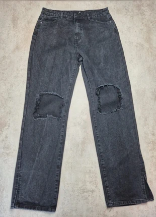 Jean noir homme baggy wide leg destroy déchiré genoux taille W34 L34 vintage y2k, brand: Vintage Dressing, condition: Very good, size: XL, €14.00, €15.40 includes Buyer Protection