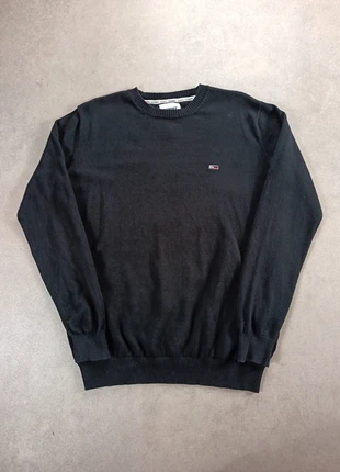 Pull col rond Tommy Hilfiger | 100% coton noir | taille L pour homme, marca: Tommy Hilfiger, estado: Muy bueno, tamaño: L, 24,90 €, 26,85 € Protección al comprador Pro incluida