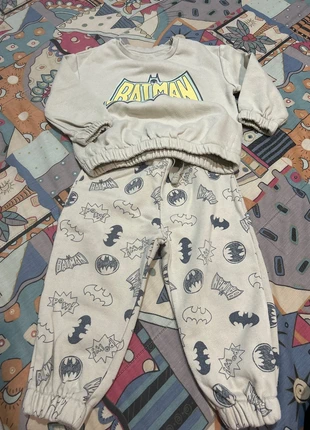 Conjunto fato de treino Batman, marca: Batman, estado: Muito bom, tamanho: 12-18 meses / 80 cm, €2.00, €2.80 inclui Proteção do Comprador