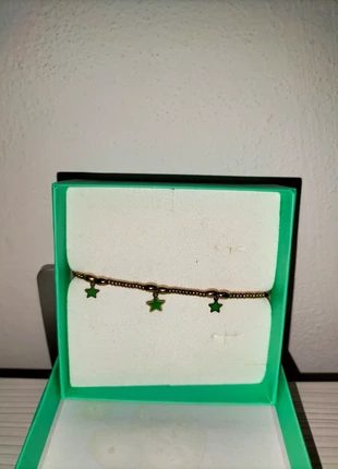 Braccialetto oro con stelline verdi, marke: Donna Moda, zustand: Neu, 8,00 €, 9,10 € inklusive Vinted-Käuferschutz