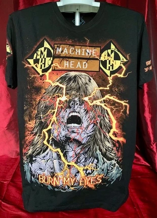 T-shirt Machine Head Burn my Eyes 30th Anniv – Taille M - Neuf – Officiel Merchandising - Import US, brand: Machine Head, condition: New without tags, size: M, €35.00, €37.45 includes Buyer Protection Pro