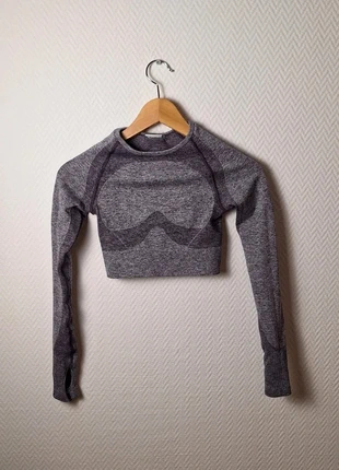 Croc top manches longues Gymshark taille XS couleur violet, marca: Gymshark, estado: Muy bueno, tamaño: XS / 34 / 6, 15,00 €, 16,45 € Protección al comprador Pro incluida