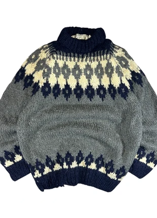 Pull Greek Knitters 100% laine fait main motif nordique (S), marque: Vintage Dressing, état: Très bon état, taille: S, 19,00 €, 20,65 € Protection acheteurs (Pro) incluse