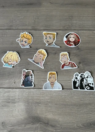Lot de 9 stickers / Tokyo Revengers / Ken Wakui (Neuf, Réduction active), estado: Novo sem etiquetas, €1.60, €2.38 inclui Proteção do Comprador