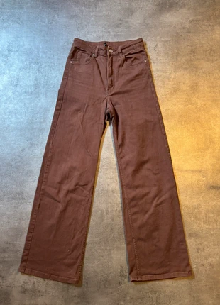 Jean marron h&m large - taille S, brand: H&M, condition: Very good, size: S / 36 / 8, €15.00, €16.45 includes Buyer Protection
