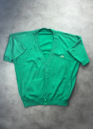 Cardigan Lacoste vert pour homme taille L, marca: Lacoste, estado: Muito bom, tamanho: L, €12.00, €13.30 inclui Proteção do Comprador