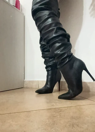 Stivali alti vintage 2000's, marque: Vintage Dressing, état: Très bon état, taille: 40, 8,00 €, 9,10 € Protection acheteurs incluse