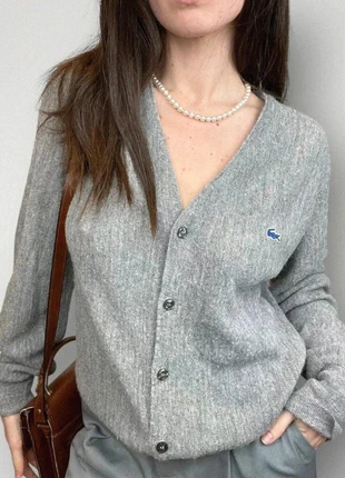 Cardigan Izod Lacoste gris homme taille M (3857), marca: Lacoste, estado: Muy bueno, tamaño: M / 38 / 10, 29,00 €, 31,15 € Protección al comprador Pro incluida