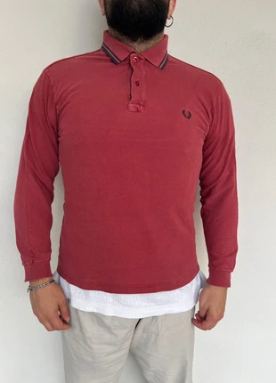 | Vintage Fred Perry Long Sleeve Polo | 100% Combed Cotton | Preppy British Ivy Old Money |, brand: Fred Perry, condizioni: Ottime, taglia: L, €20.00, €21.70 include la Protezione acquisti