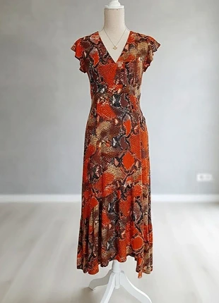 Robe longue python Jus d'orange taille 36\Dernier prix/ Flash, marca: Jus d'Orange, estado: Muito bom, tamanho: S / 36 / 8, €10.00, €11.20 inclui Proteção do Comprador
