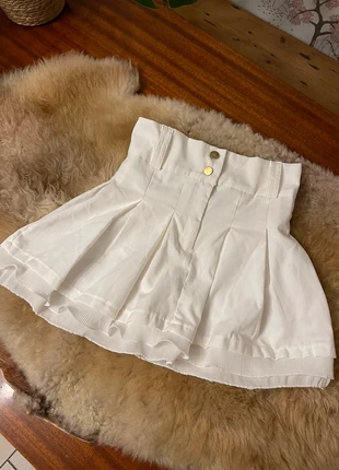 🤍 Jupe blanche plissée ~ Taille S (sans marque), marque: Top Vintage, état: Très bon état, taille: S / 36 / 8, 10,00 €, 11,20 € Protection acheteurs incluse