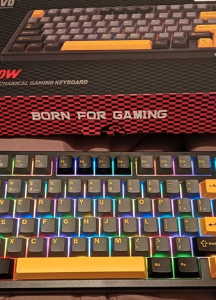 Zgan Marvo Meqa 80W 75% Tri-Mode Mechanisch Gaming Toetsenbord, merk: Marvo, staat: Nieuw zonder prijskaartje, € 65,00, € 68,95 inclusief Kopersbescherming