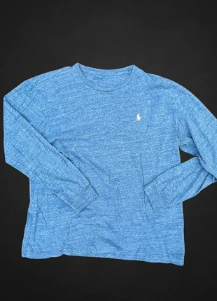 Ralph Lauren | Polo Sport Longsleeve | Bleu chiné | M | Casual Classic, marque: Ralph Lauren, état: Très bon état, taille: M, 25,00 €, 26,95 € Protection acheteurs incluse