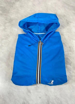 K-Way bleu vintage homme XL coupe droite zips tricolores iconique Code 250N, brand: K-Way, condition: Good, size: XL, €39.00, €41.65 includes Buyer Protection Pro