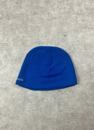 Bonnet Columbia bleu – Chaud & confortable, marca: Columbia, estado: Muito bom, tamanho: Tamanho único, €15.00, €16.45 inclui Proteção do Comprador