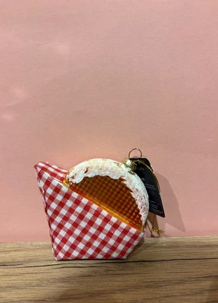 Kerstbal/ornament stroopwafel, marque: Decoris, état: Neuf avec étiquette, 6,99 €, 8,04 € Protection acheteurs incluse