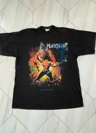 Vintage crewneck shirt Manowar Warrior of the world, brand: Vintage Dressing, condizioni: Ottime, taglia: L, €39.00, €41.65 include la Protezione acquisti