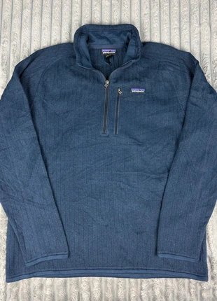 Polaire Patagonia bleu marine demi-zip col montant - Taille L, brand: Patagonia, condition: Very good, size: L, €35.00, €37.45 includes Buyer Protection