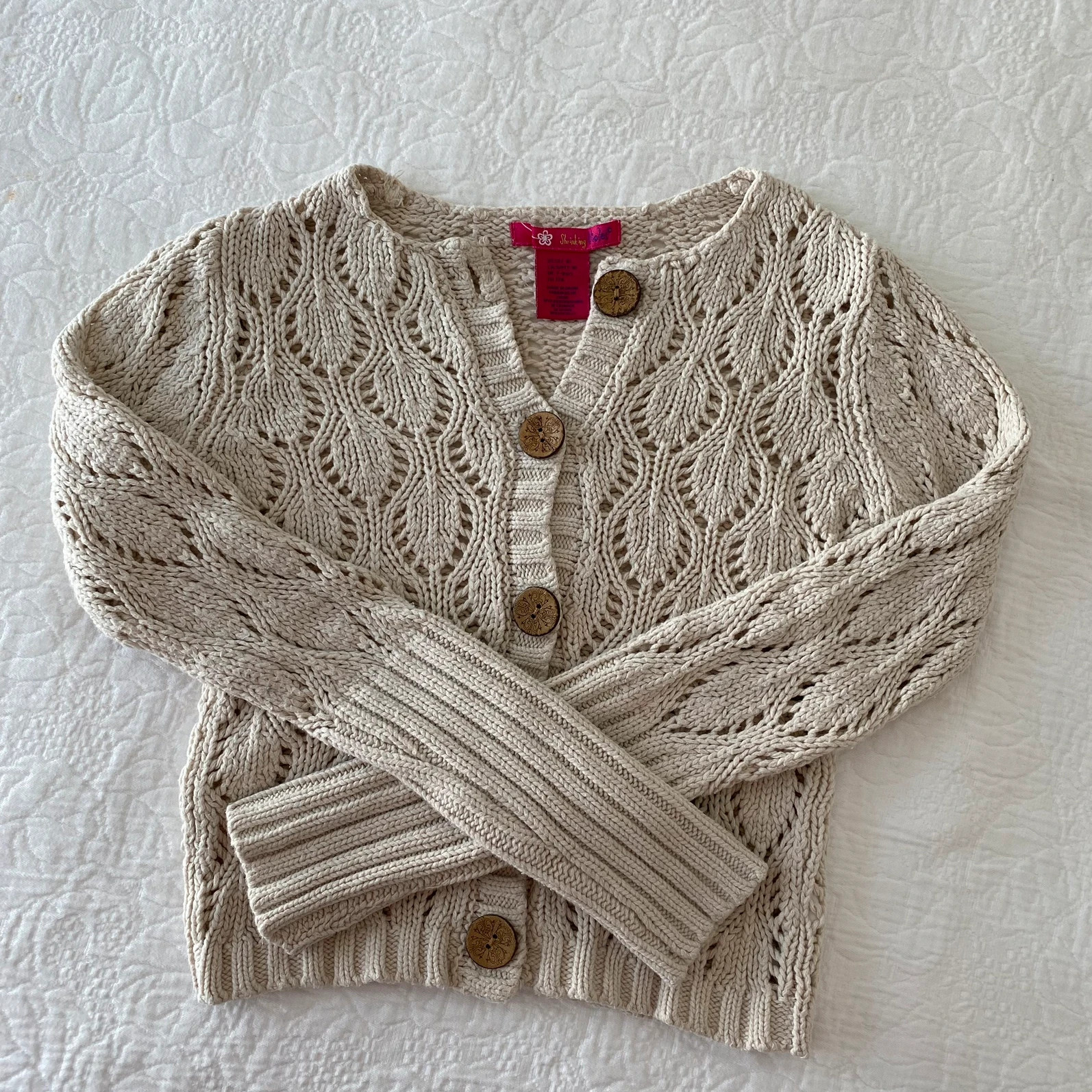 Shrinking Violet Knitted Sort Cardigan Size S Vinted