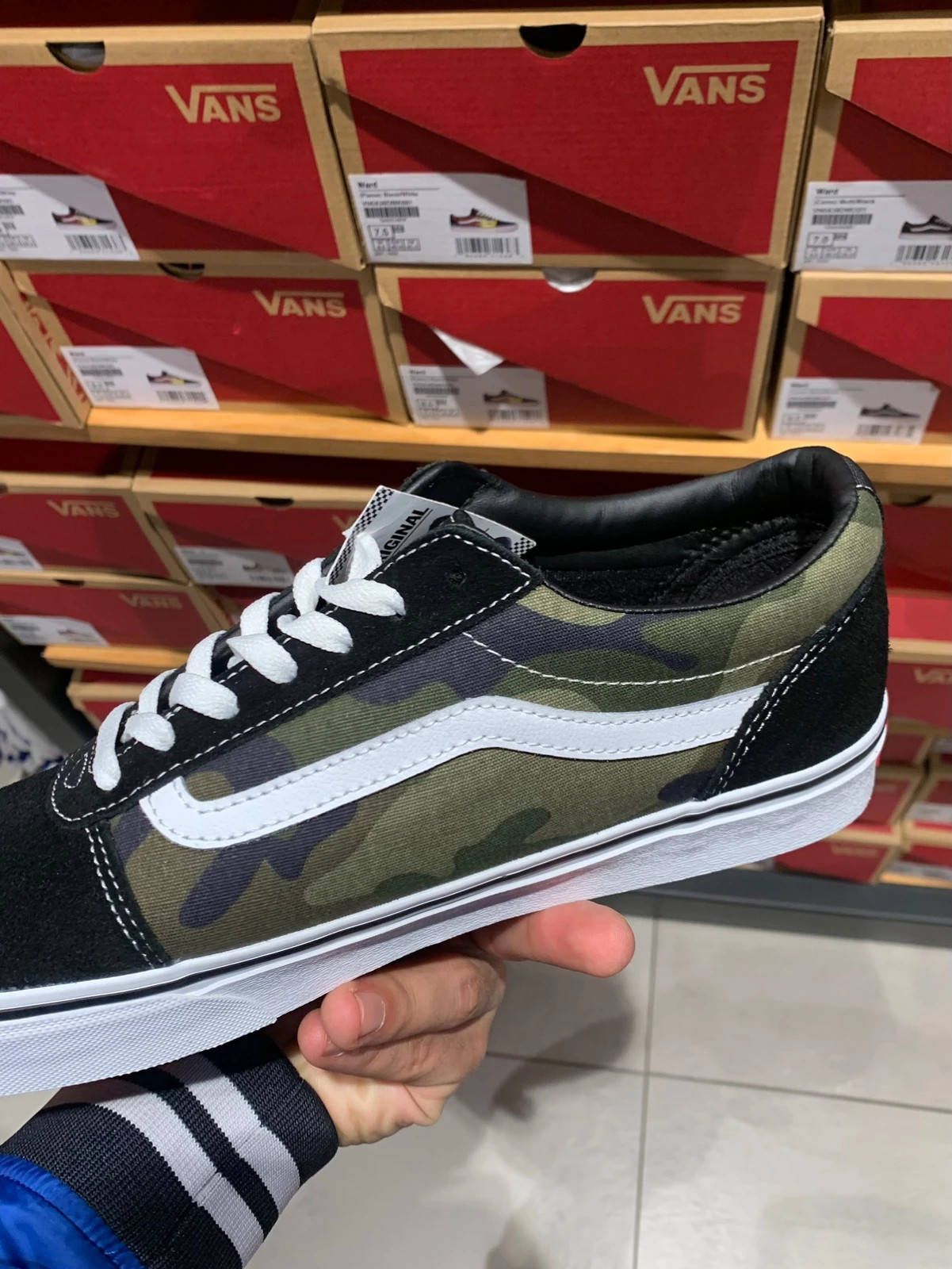 Vans militaire best sale