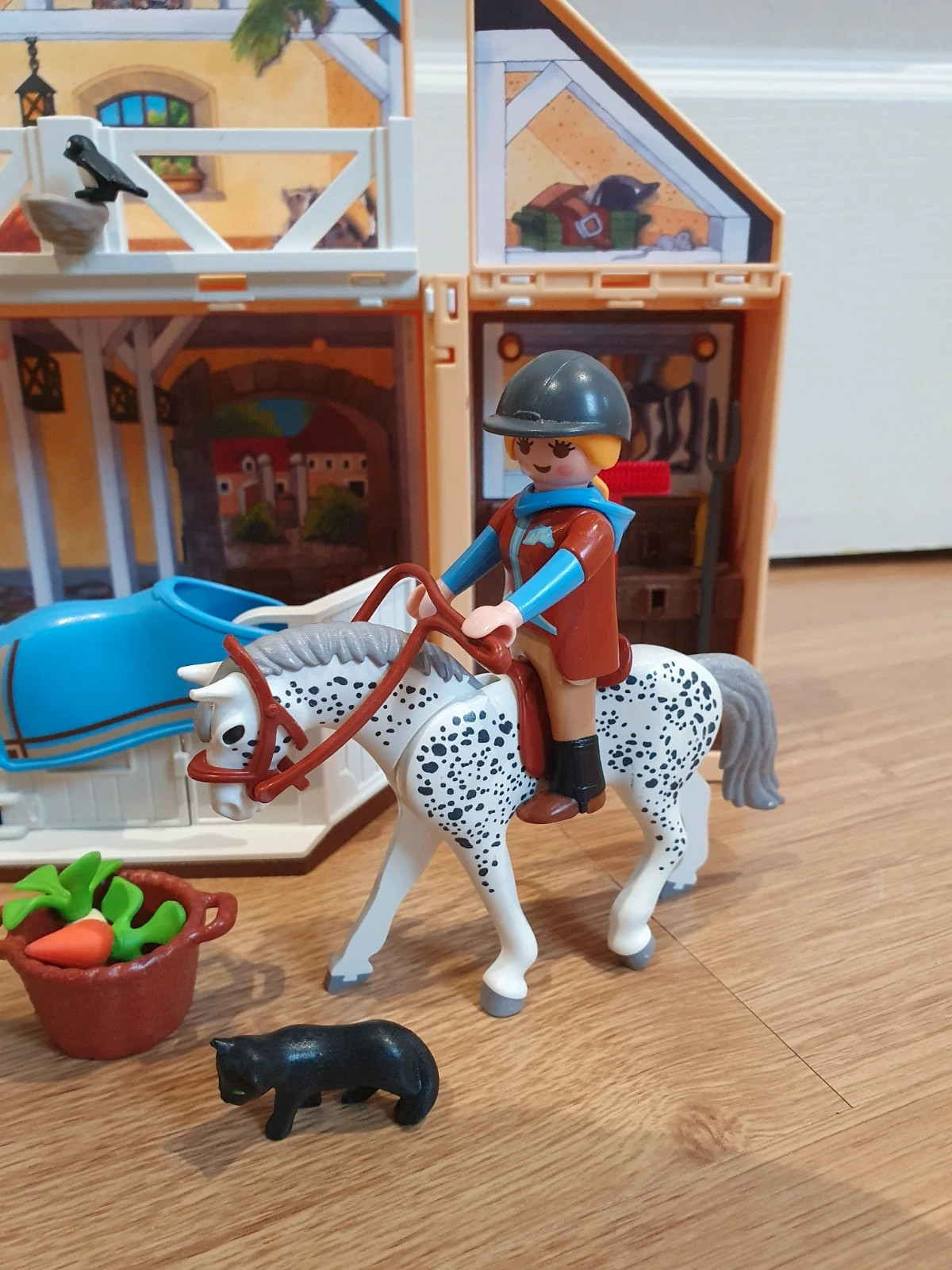 Coffret écurie Playmobil 5418 - Playmobil d'occasion Revaltoys