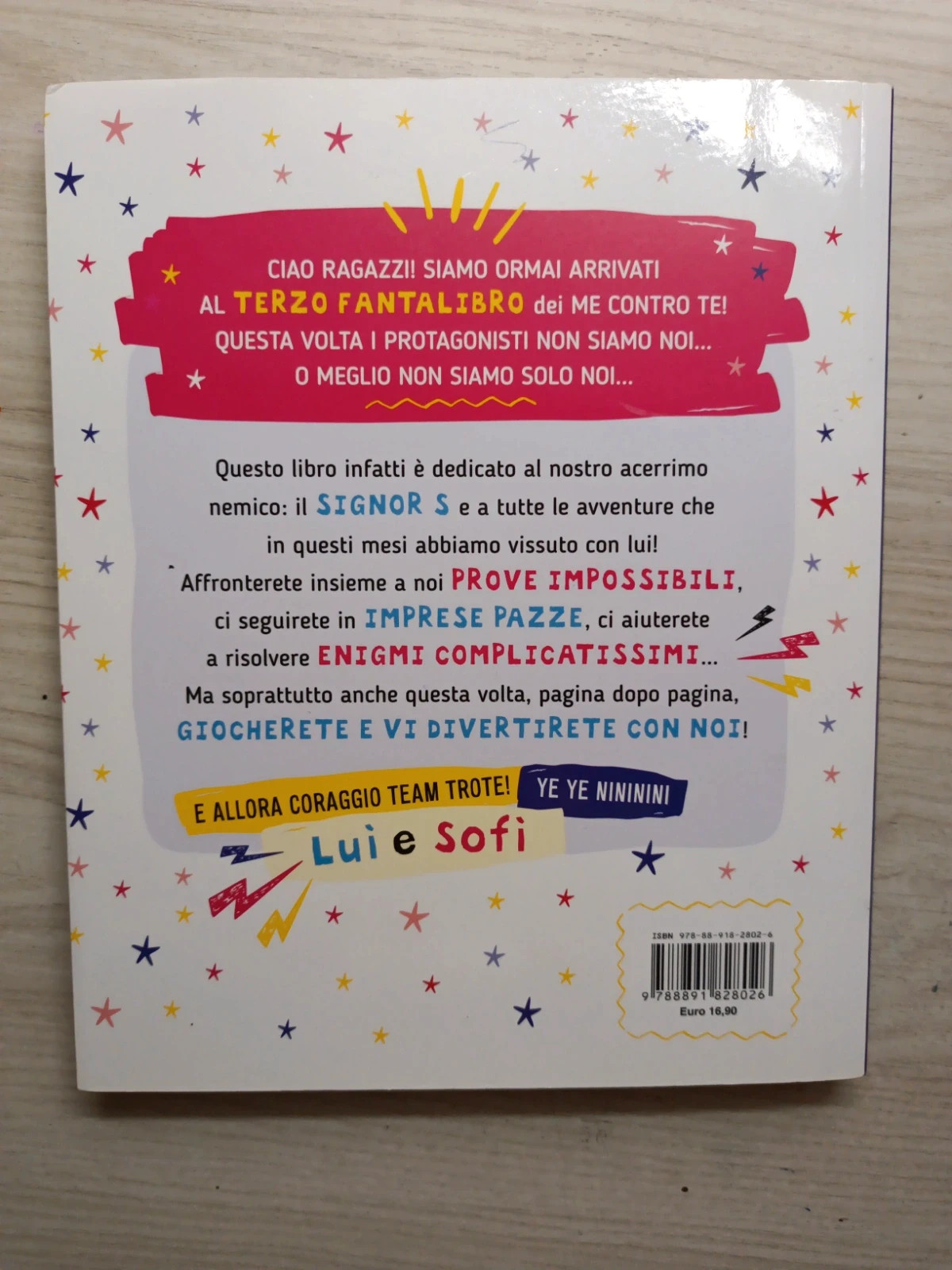 Libro Sfida il SignorS con Luì e Sofì