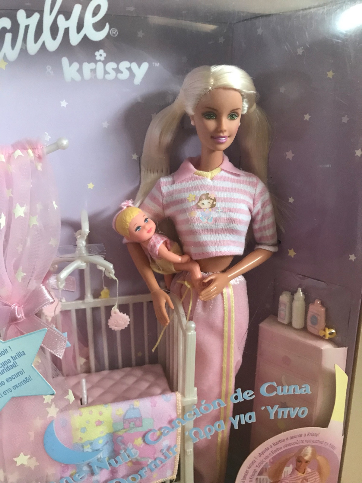 Barbie et Krissy Bedtime Baby - Mattel 2000 - Poupée - vêtement