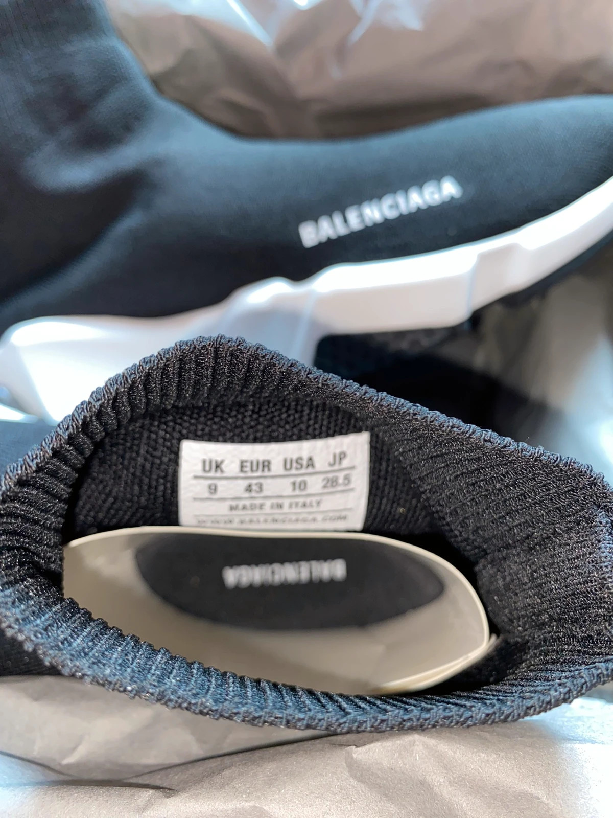 Balenciaga speed clearance trainer usa