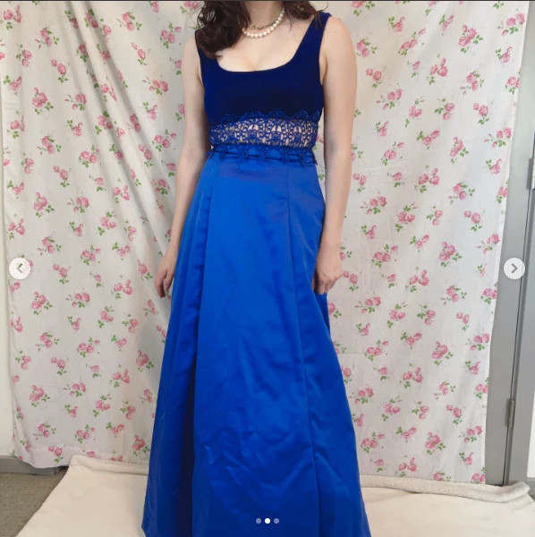 Galaxy clearance blue dress