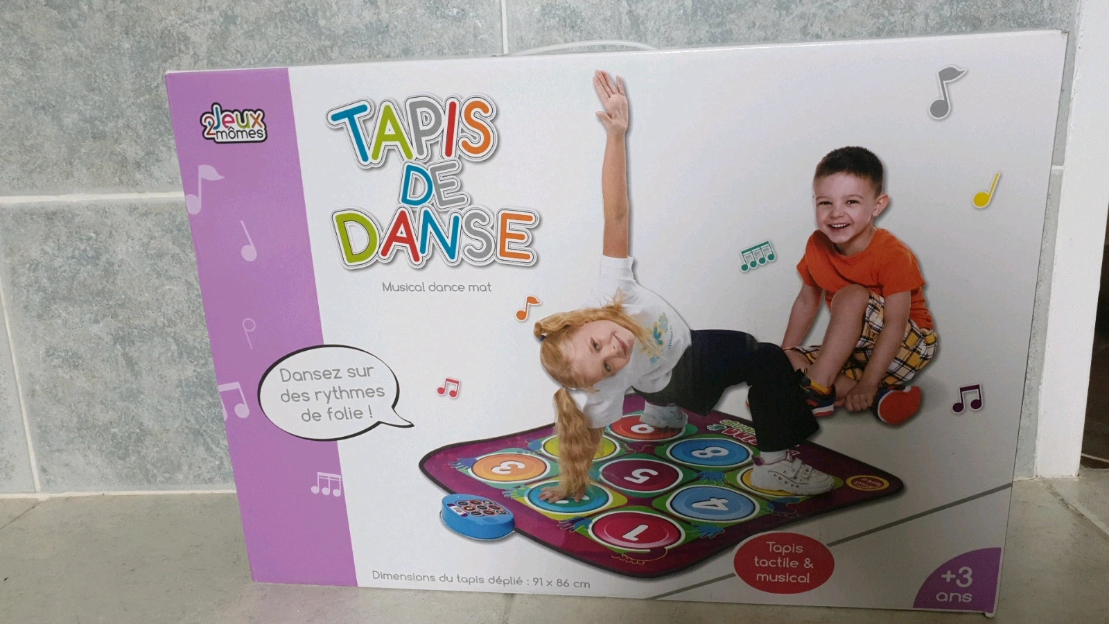 Tapis musical 2 en 1 - Jeu 2 momes