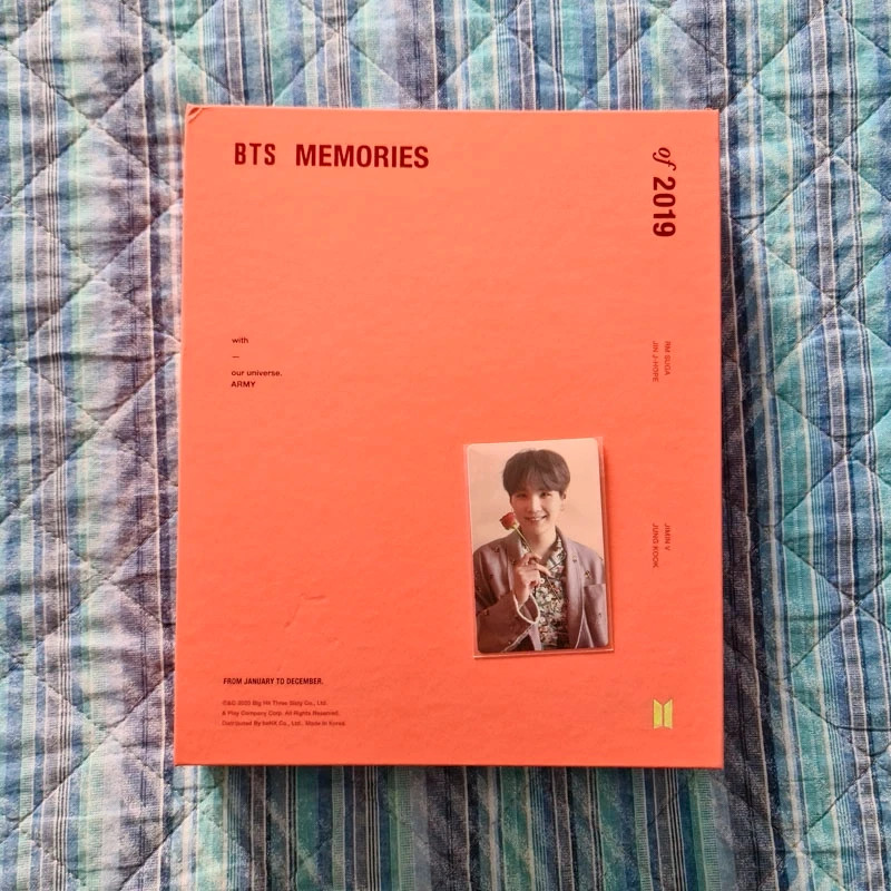 BTS Memories 2019 with Suga pc | Vinted