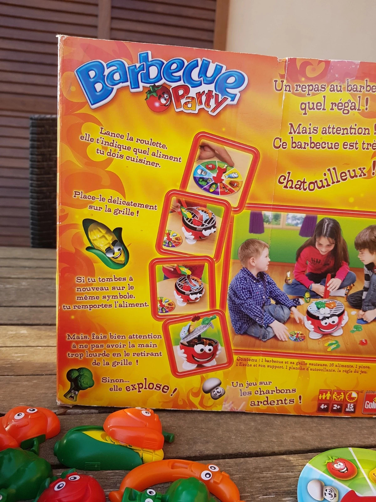 Jouets pour Barbecue pour Enfants, Jeu Cuisine, Jouet Enfant Barbec