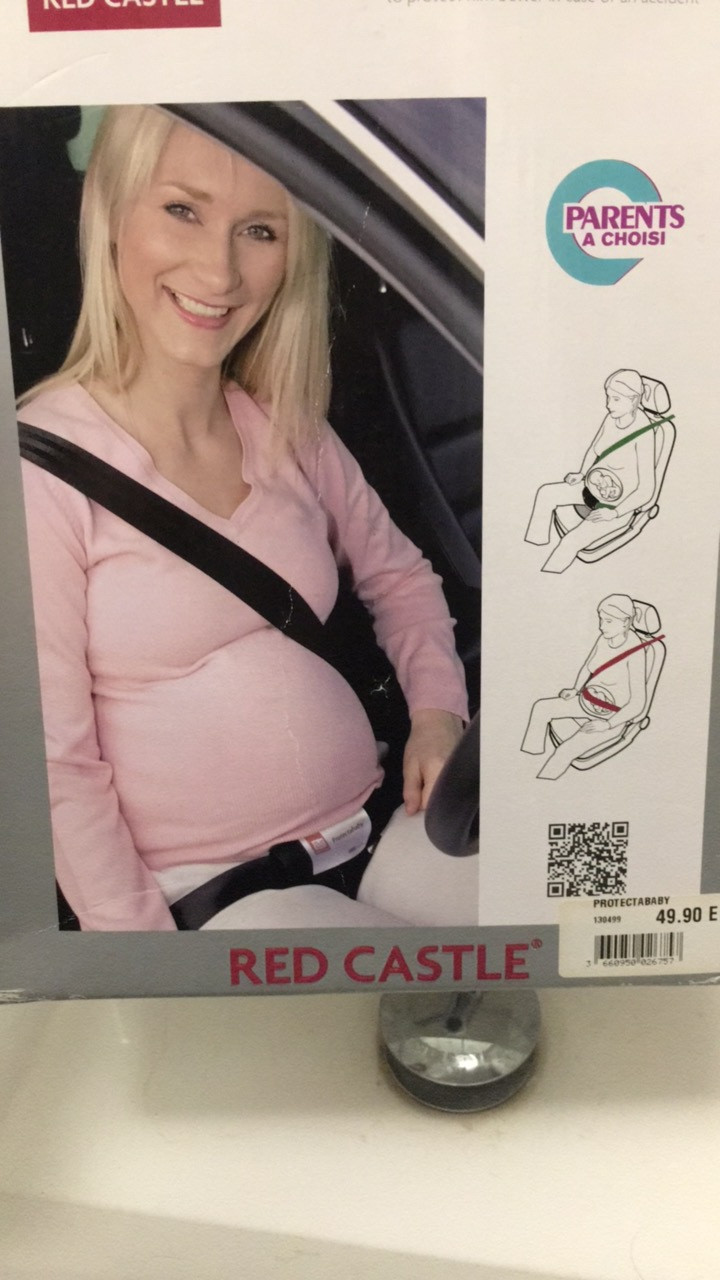 Guide pour ceinture de sécurité Red Castle Protectababy Noir - Achat & prix