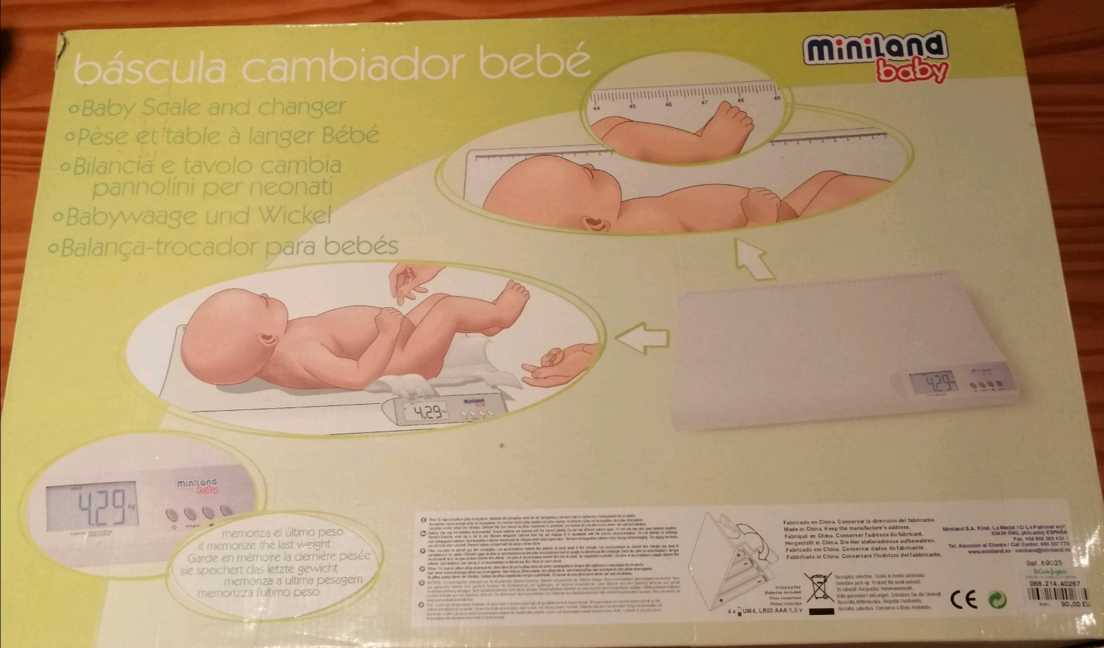 Miniland Bilancia Neonato Babyscale 