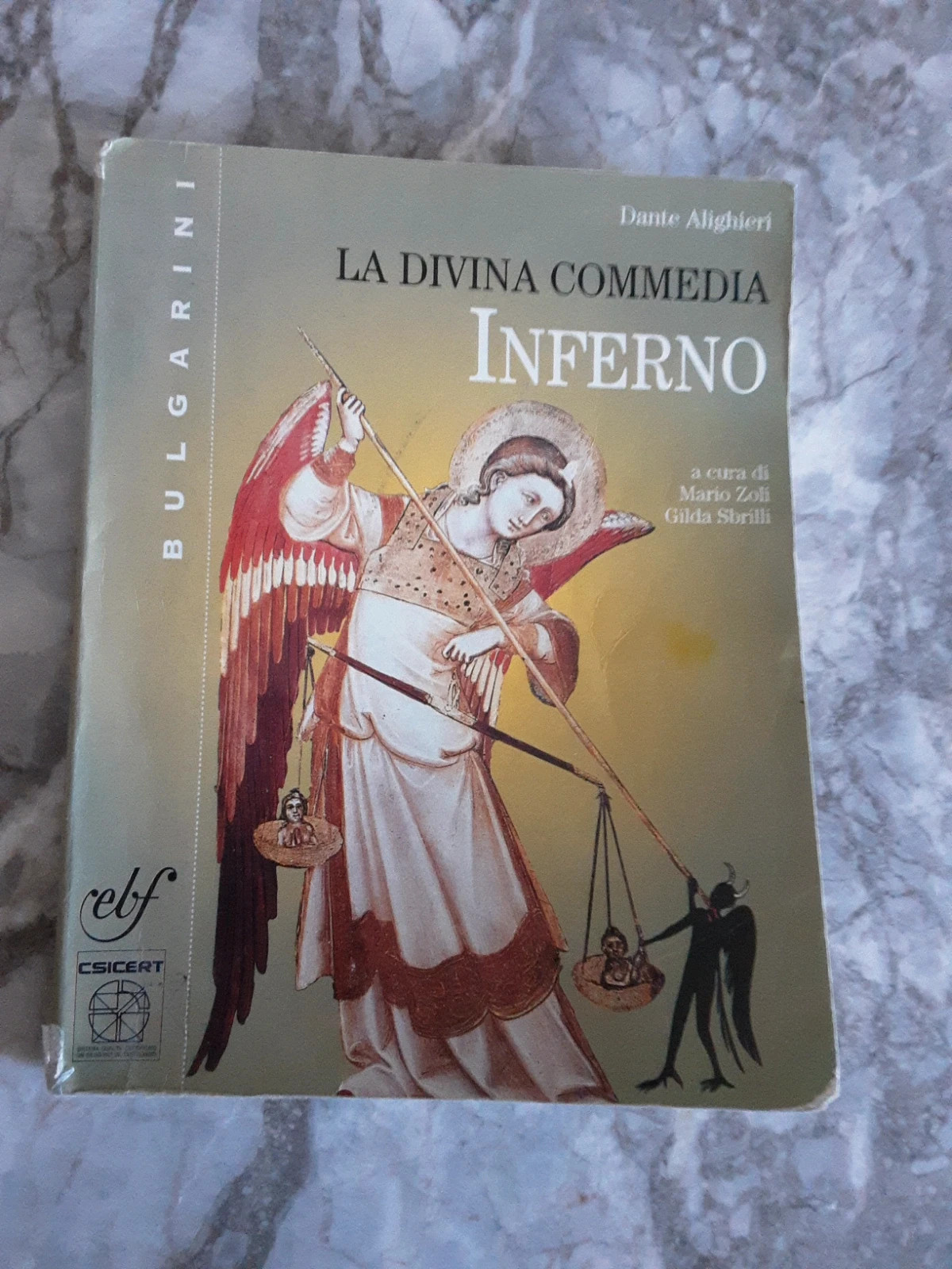 Dante Inferno Divina Commedia a cura di Mario Zoli e Gilda Sbrilli