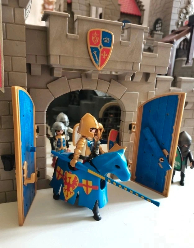 Mode d'emploi - Playmobil set 3666 Knights Chôteau fort/pont-levis