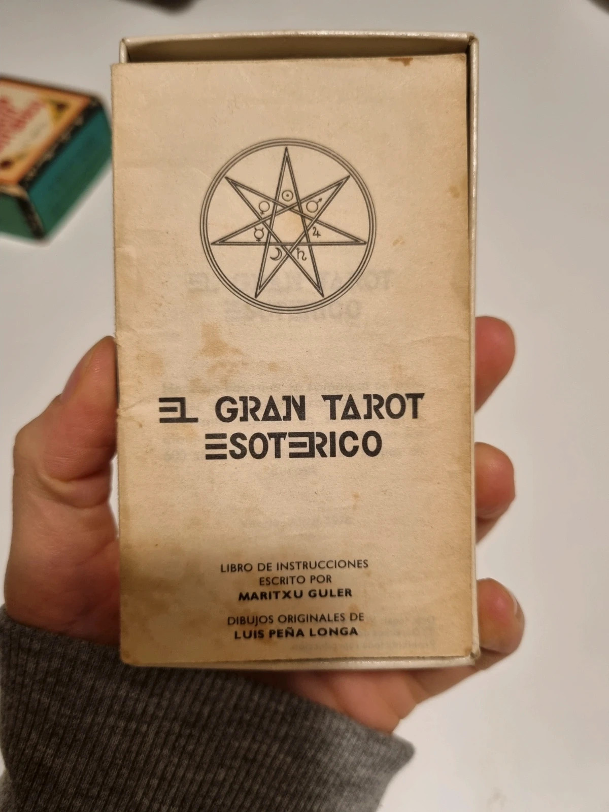 Tarot Español Vintage 1978 Tarot Español de Fournier Edición Rara