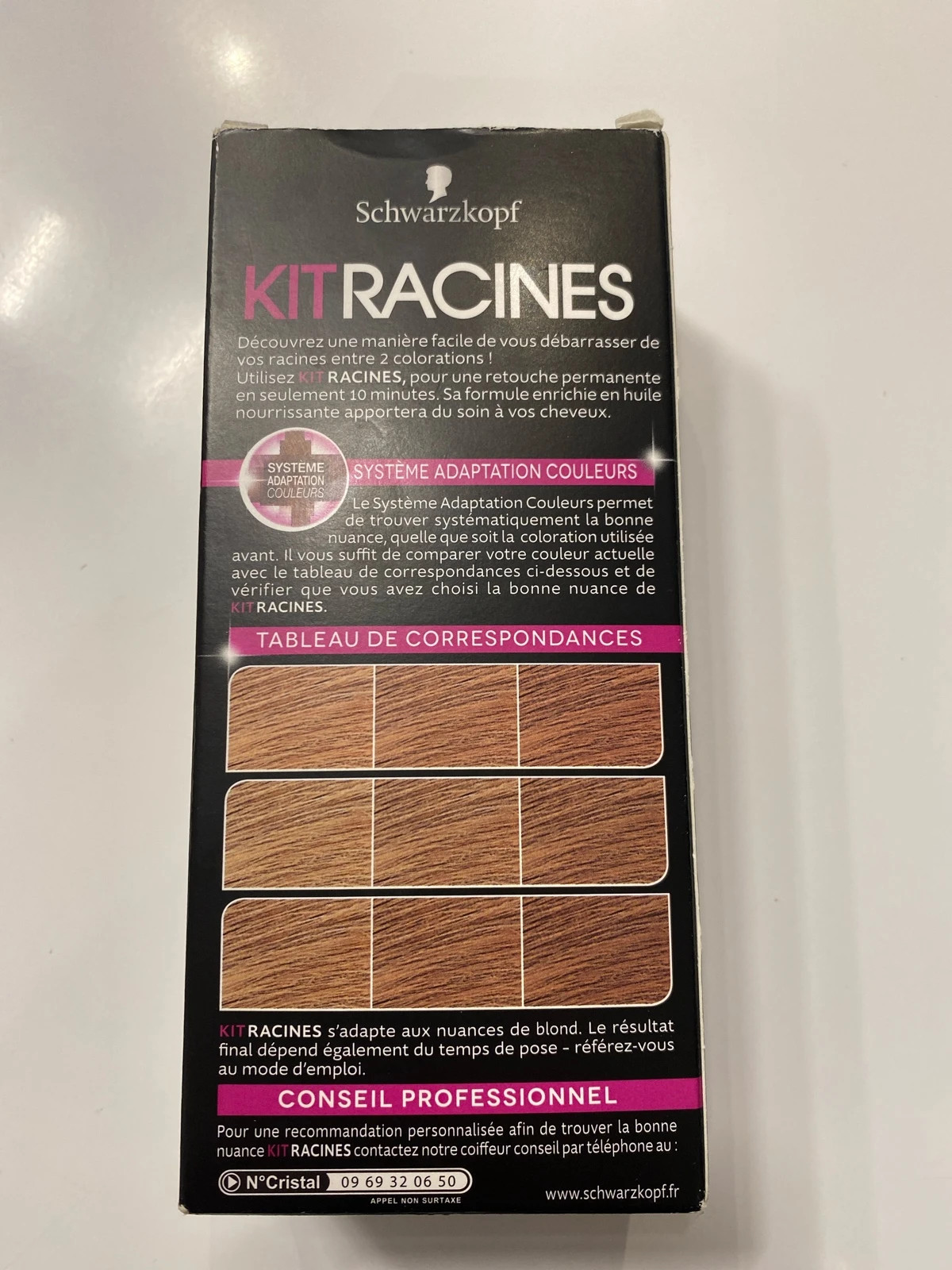 SCHWARZKOPF Kit Racines - Coloration Racines Cheveux permanente