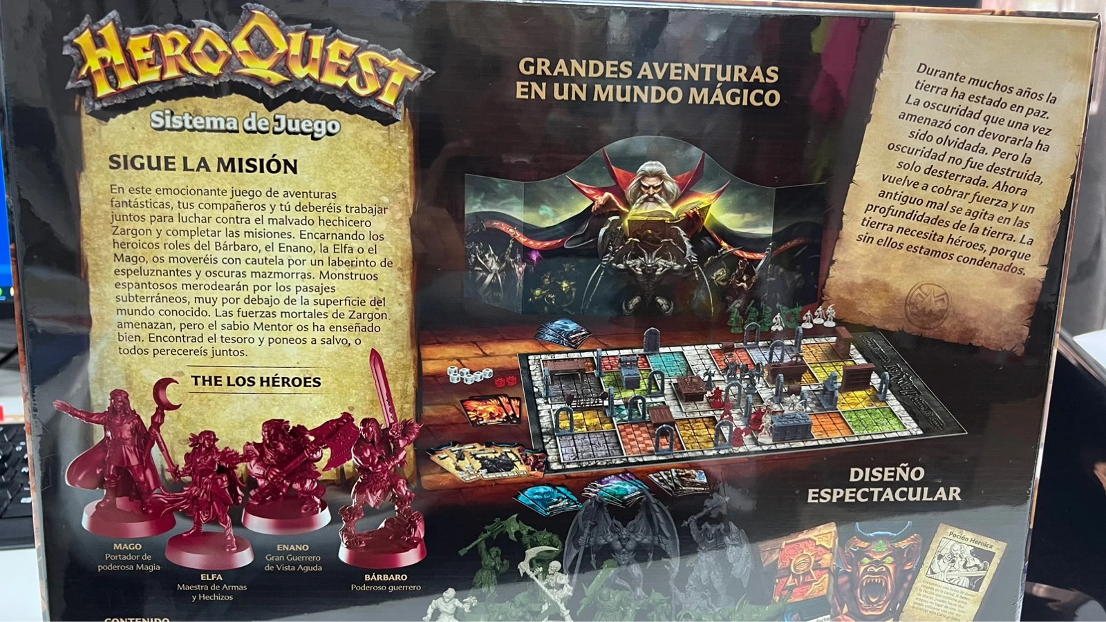 El Absurdeta on X: Aventura New Beginnings traducida al Español para el  Nuevo HeroQuest de Hasbro. P.2 #heroquest #boardgame #juegosderol  #juegosdemesa #wargames #DungeonCrawler #roleplaying   / X