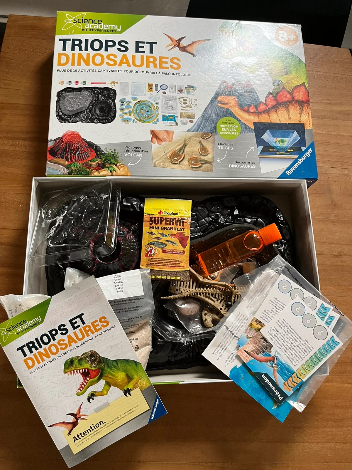 Kit d'expèriences - Triops et Dinosaures Ravensburger d'occasion - KIDIBAM