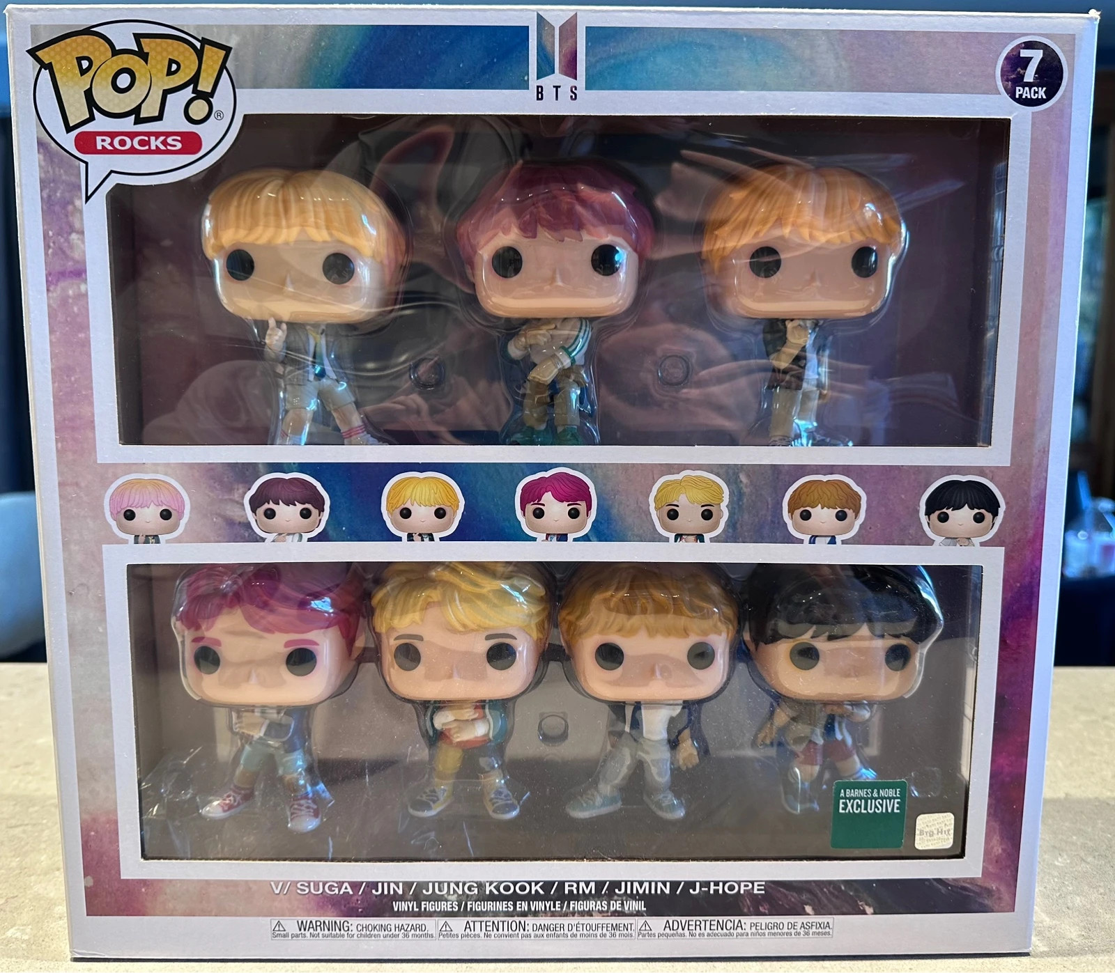 bts funko pop 7 pack Brand new Barnes & Nobles exclusive