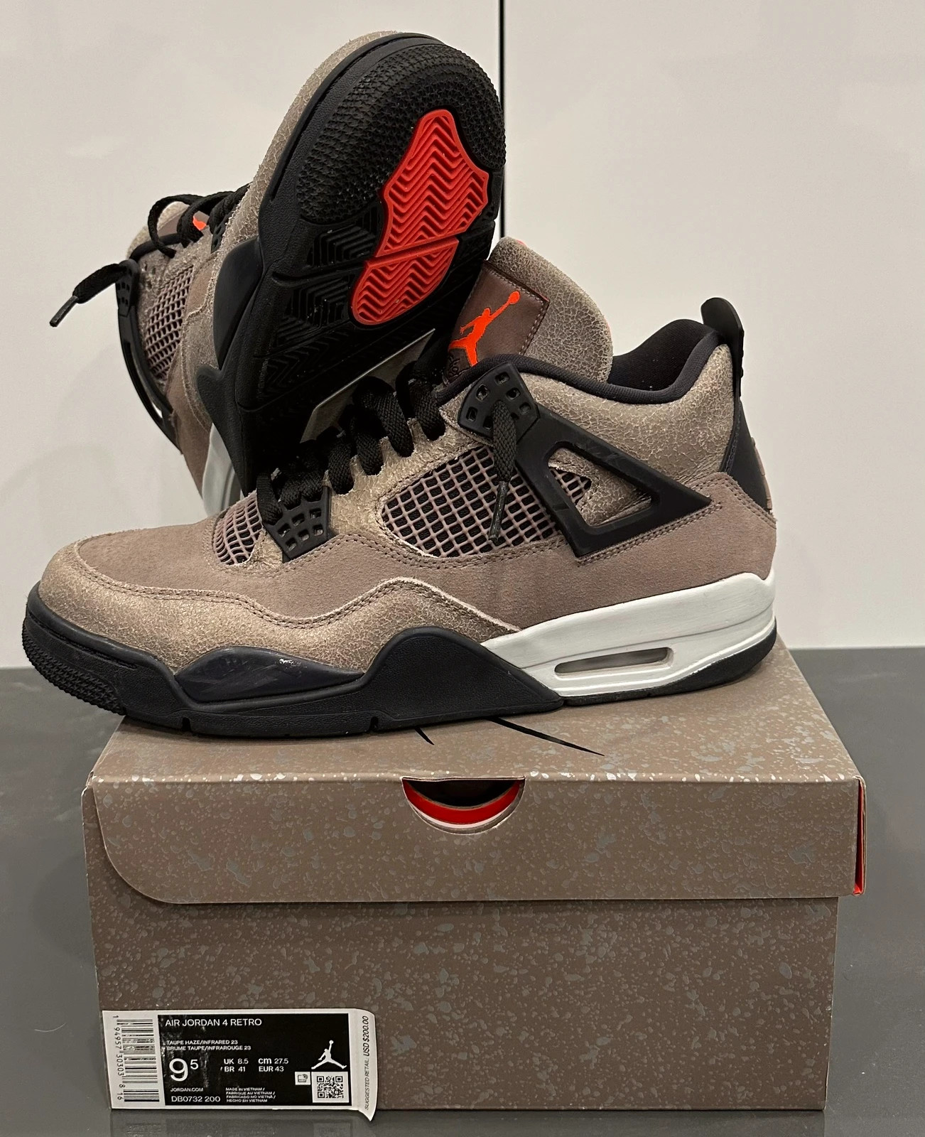 Air Jordan 4 Taupe Haze | Vinted