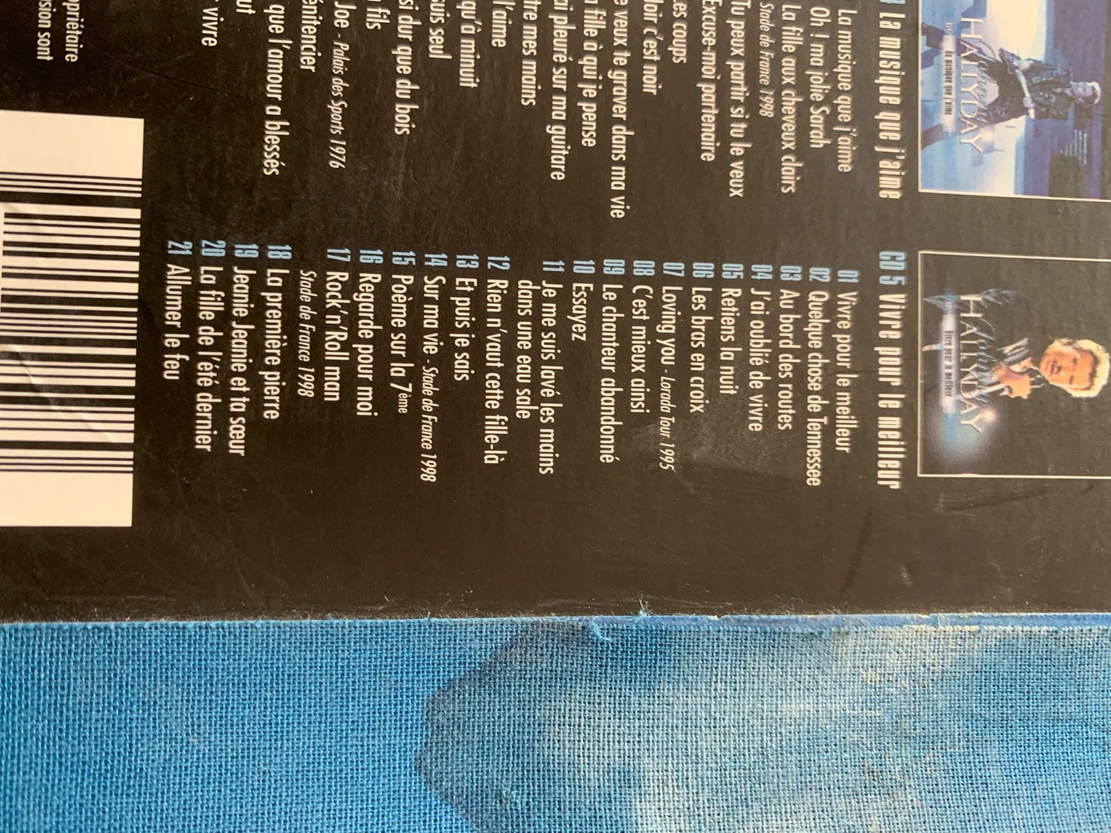 5 CD de Johnny Hallyday, les 100 plus belles chansons !
