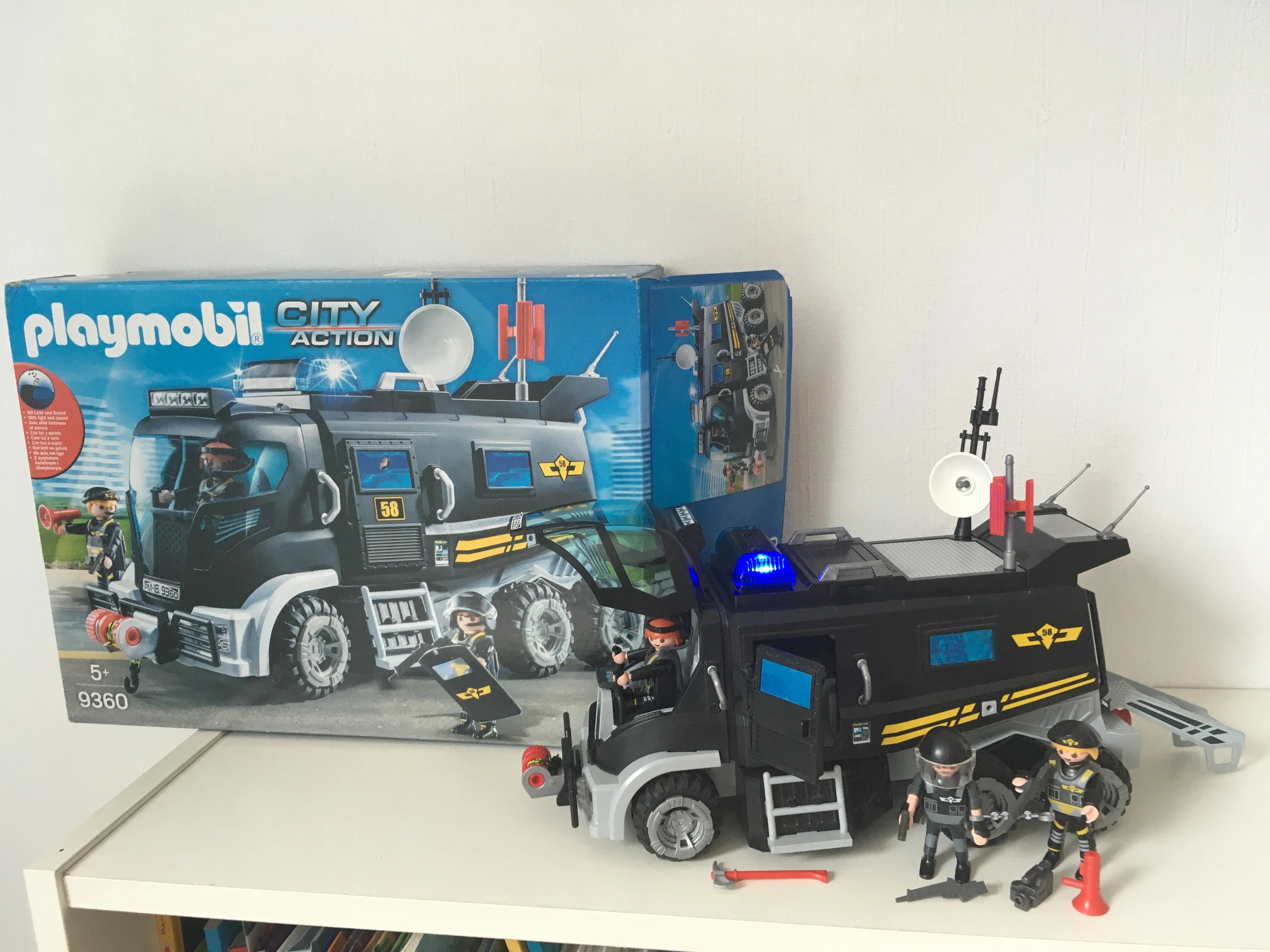 Playmobil 9360 - City Action - Camion Policiers D'élite Avec