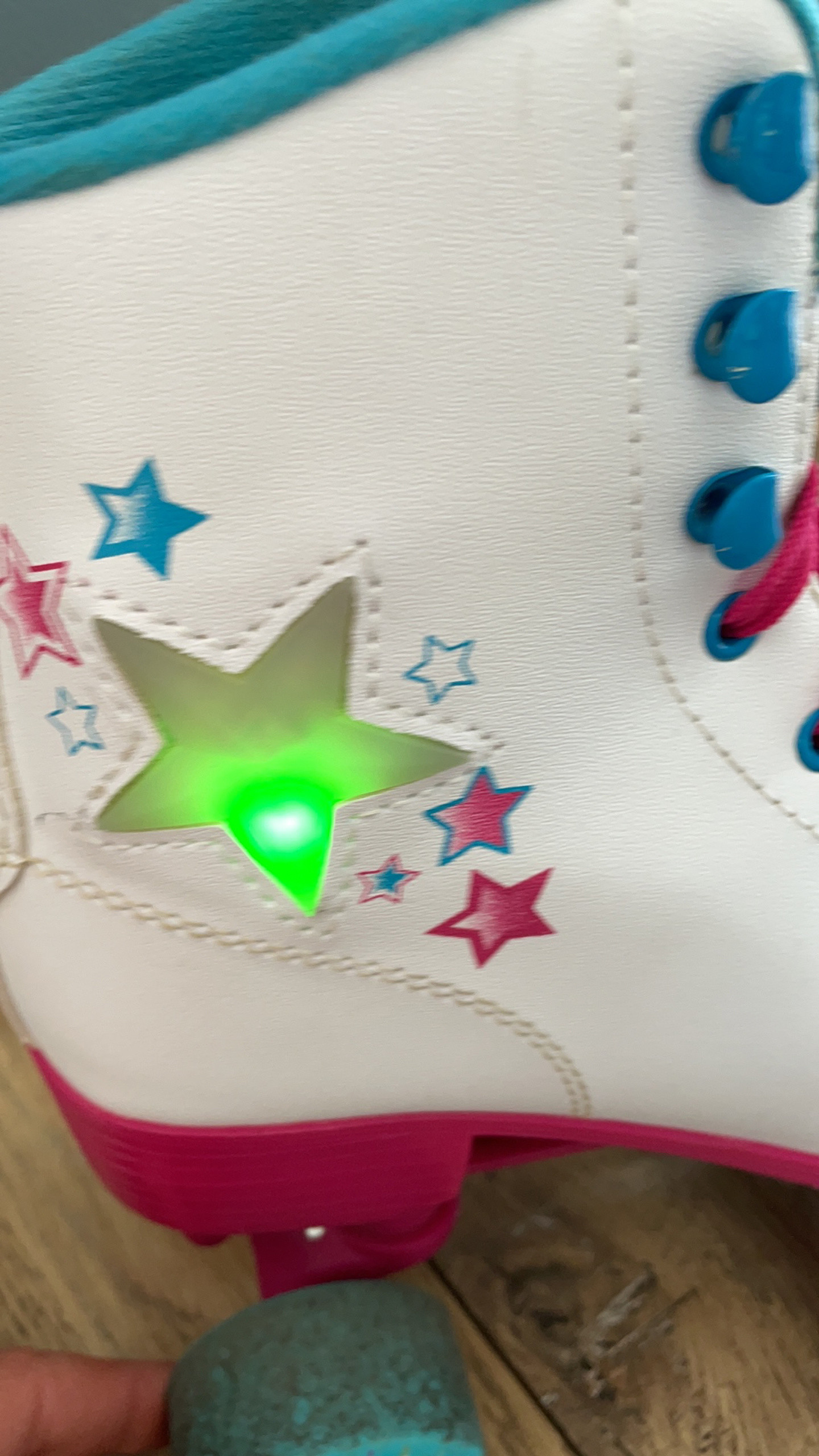 Patins a roulettes star move lumineux - taille 35-36