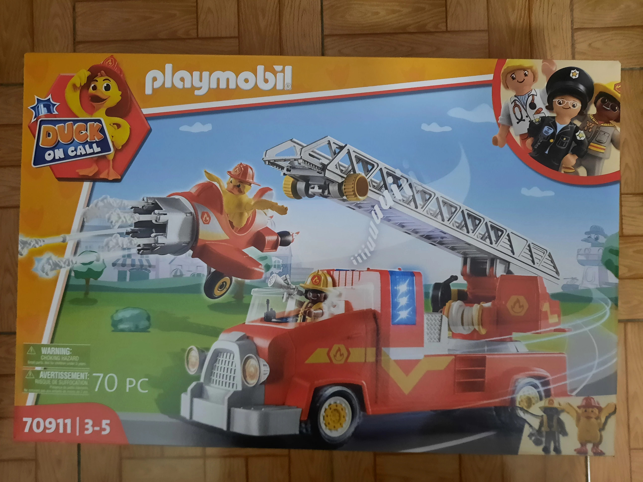 Duck on Call, Véhicule de Pompiers - Playmobile