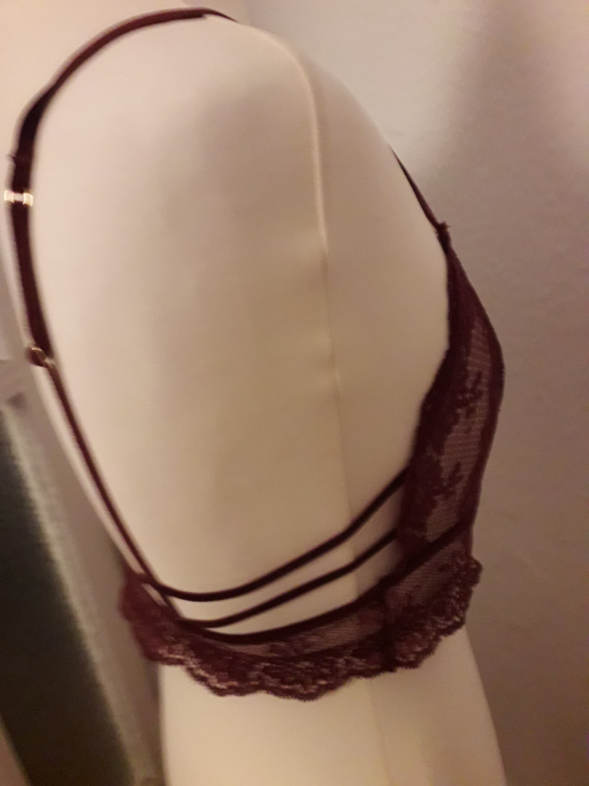 Latte-coloured underwired non-padded bra